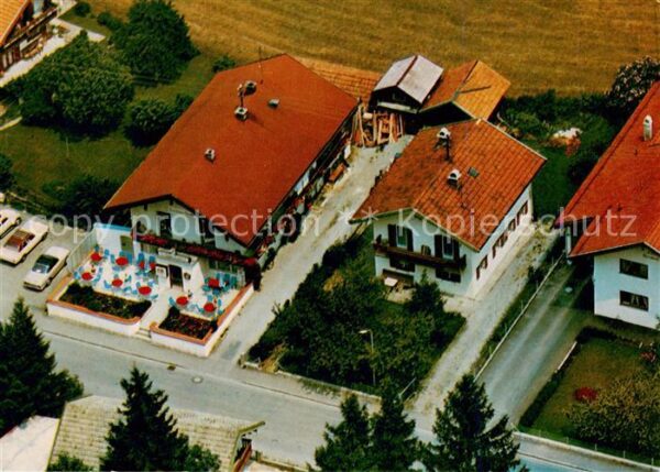 Ruhpolding Gasthaus Neuhaeusl Fliegeraufnahme