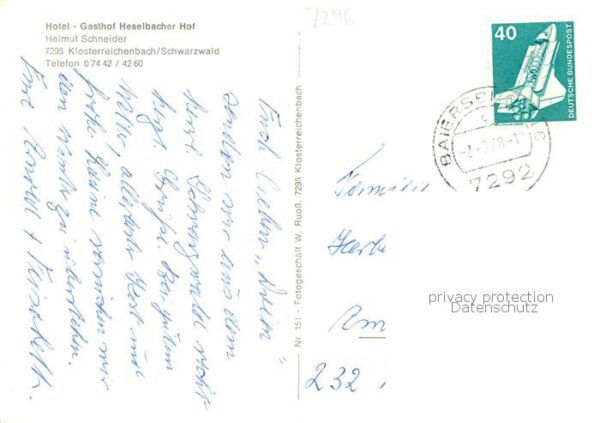 Klosterreichenbach Hotel Gasthof Heselbacher Hof – Bild 2