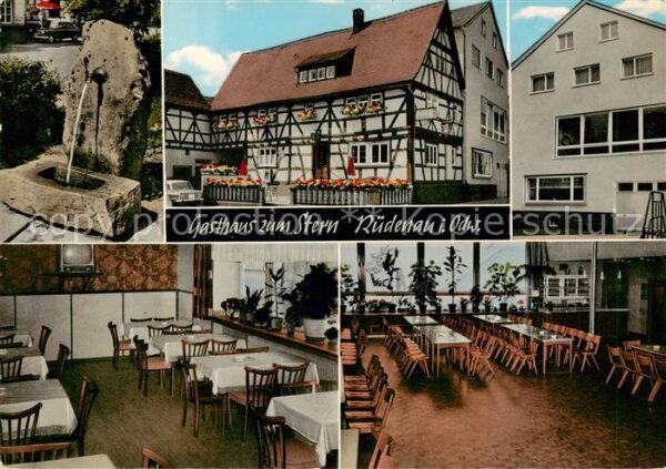 Ruedenau Gasthaus zum Stern Gastraeume Brunnen