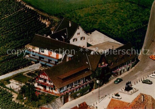 Achkarren Hotel Winzerstube und Metzgerei Krone mit Schlossberg Grotte Fliegerau