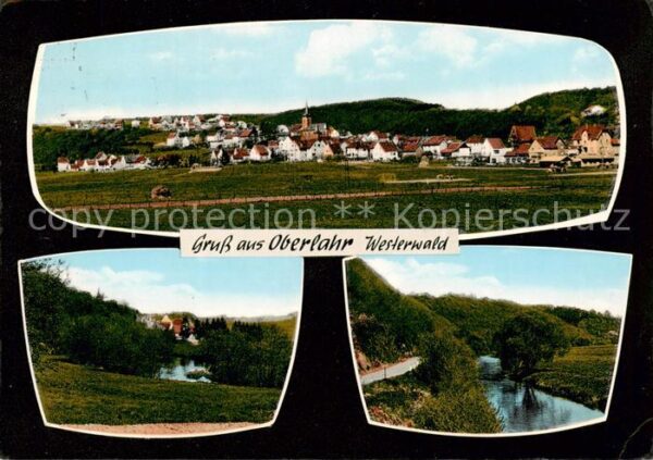 Oberlahr Westerwald Panorama Teilansichten