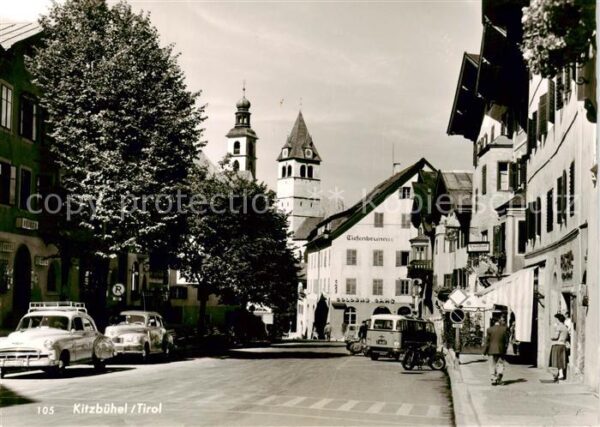Kitzbuehel Tirol AT Strassenpartie