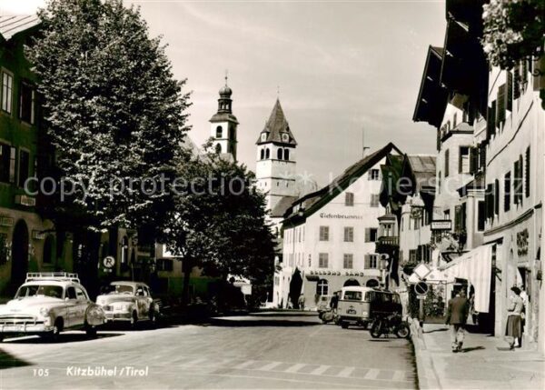 Kitzbuehel Tirol AT Strassenpartie