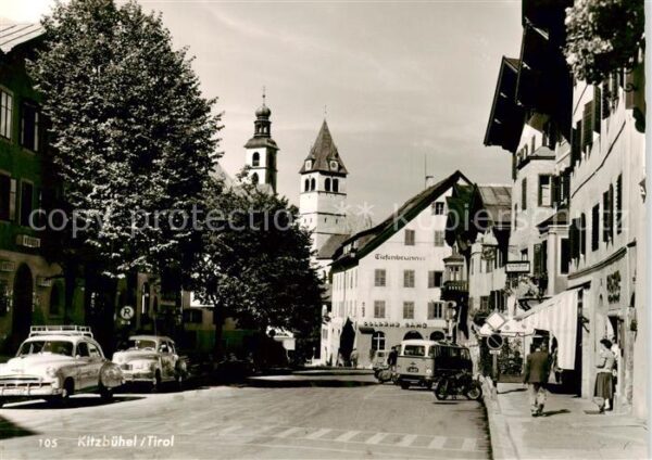 Kitzbuehel Tirol AT Strassenpartie