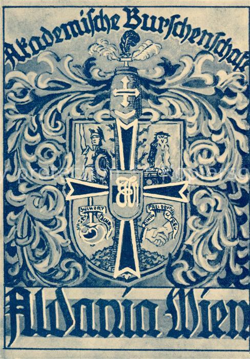 Wien AT Akademische Burschenschaft Aldania Wien Wappen