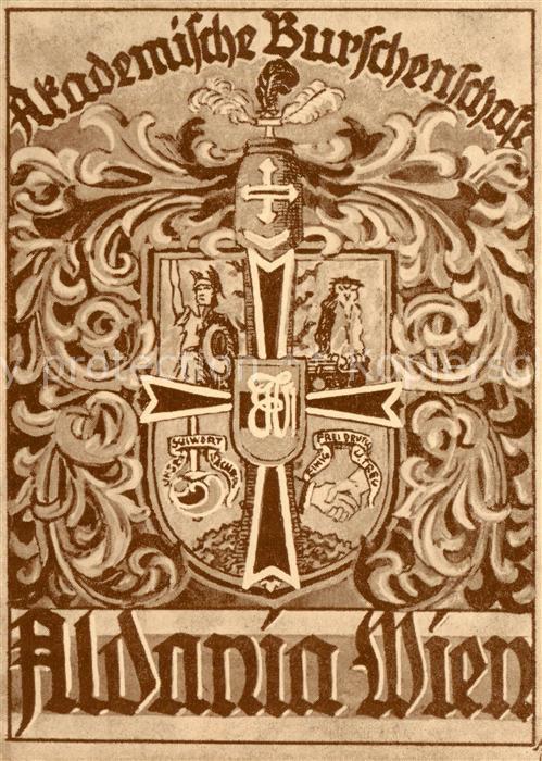 Wien AT Akademische Burschenschaft Aldania Wien Wappen