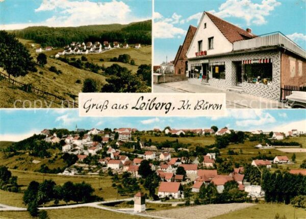 Leiberg Siedlung Lebensmittelgeschaeft Panorama