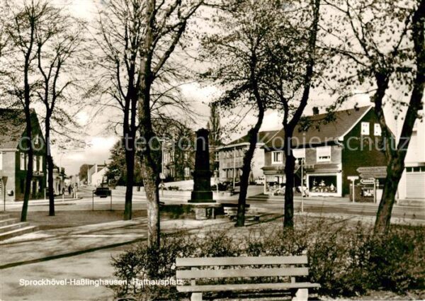 Hasslinghausen Sprockhoevel Rathausplatz