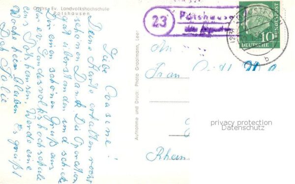 Potshausen Ostrhauderfehn Evangelische Landvolkshochschule – Bild 2