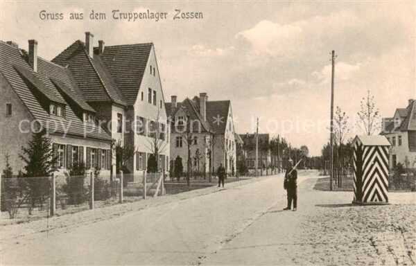 Zossen Brandenburg Truppenlager Wache