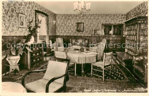 Todtmoos Hotel Adler Aufenthaltsraum