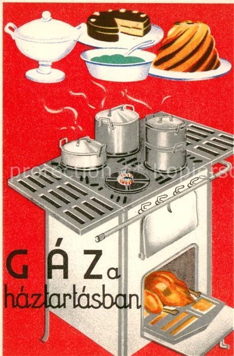 Budapest HU Gaz a haztartasban Herd