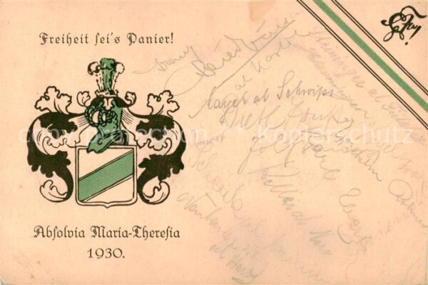 Muenchen Absolvia Maria-Theresia Studentika Wappen