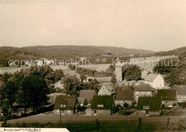 Brochterbeck Tecklenburg Ortsansicht mit Kirche