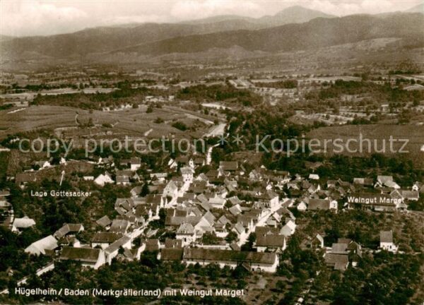 Huegelheim mit Weingut Marget Markgraeflerland