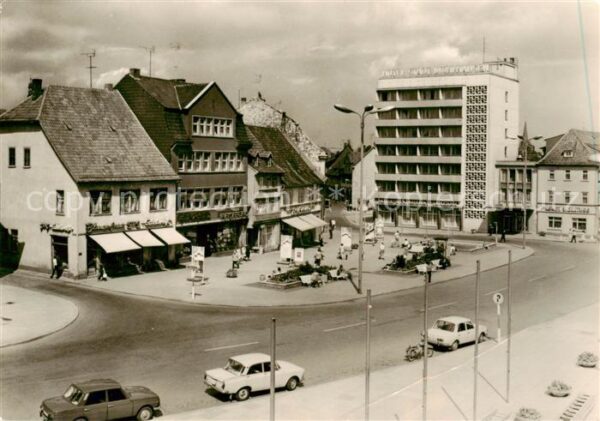Muehlhausen Thueringen Wilhelm Pieck Platz