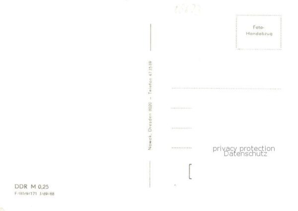 Clausnitz FSO Kuemmergut der GPG Zeischa Gaststaette Handabzug – Bild 2