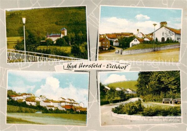 Bad Hersfeld Teilansichten Gaststaette Eichhof