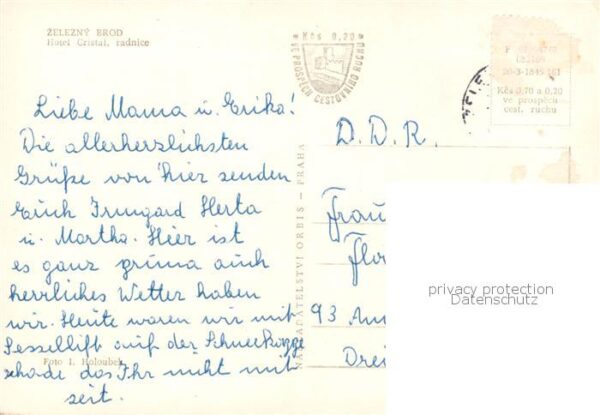 Zelezny Brod Eisenbrod CZ Hotel Cristal Radnice – Bild 2