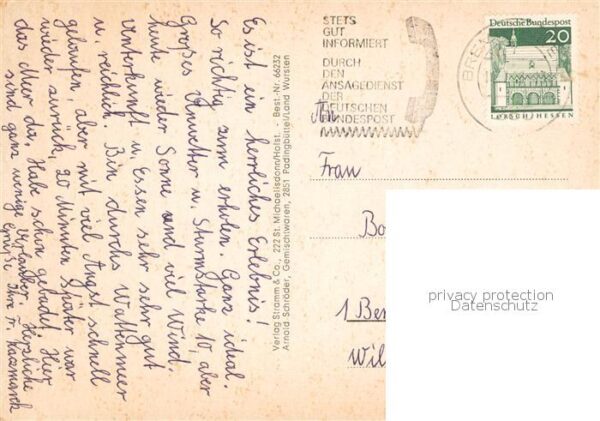 Padingbuettel Partie am Wasser Ortsmotive Kirche – Bild 2