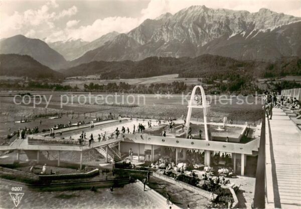 Wattens Tirol AT Alpenbad Freibad Alpenblick