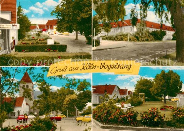 Vogelsang Koeln Ortspartien Kirche Park