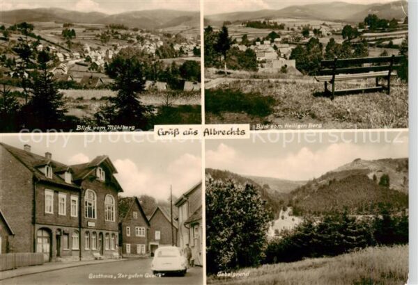 Albrechts Suhl Panorama Gasthaus Zur guten Quelle Gabelgrund