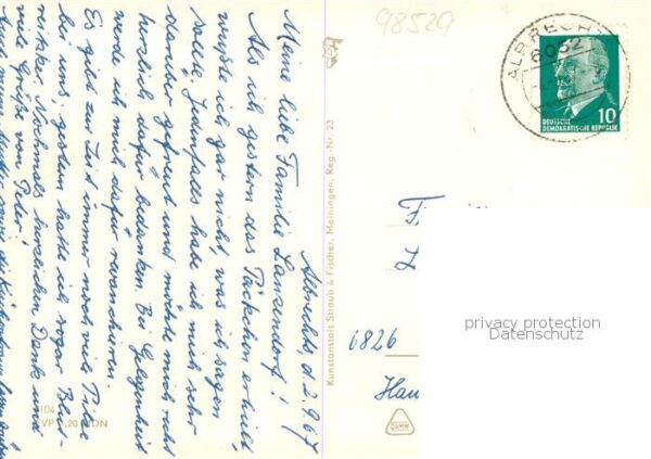 Albrechts Suhl Panorama Gasthaus Zur guten Quelle Gabelgrund – Bild 2