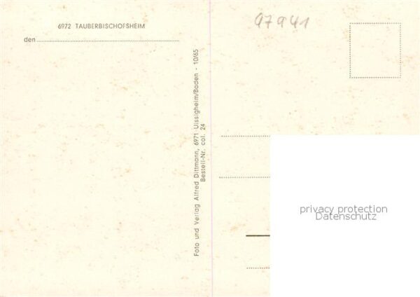 Tauberbischofsheim Rathaus Schloss Bischemer Kroet Partie Schwimmbad Jugendherbe – Bild 2