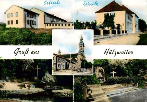 Huelzweiler Schwalbach Schule Kirche Grotte Gedenkstaette