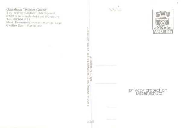 Kleinrinderfeld Gaestehaus Kuehler Grund – Bild 2