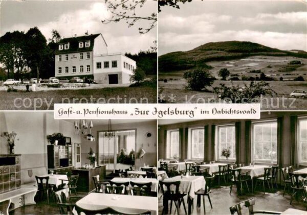 Doernberg Kassel Gast und Pensionshaus Zur Igelsburg im Habichtswald Gastraeume