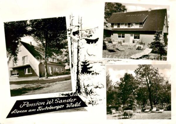 Lienen  Westfalen Pension Sander Gartenterrasse