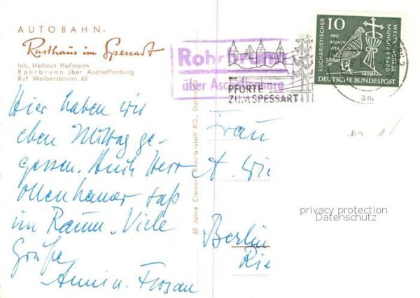 Rohrbrunn Autobahn Rasthaus im Spessart – Bild 2