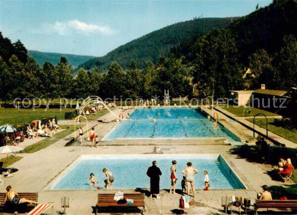 Calmbach Enz Schwimmbad
