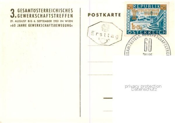Wien AT Stadtblick Illustration – Bild 2