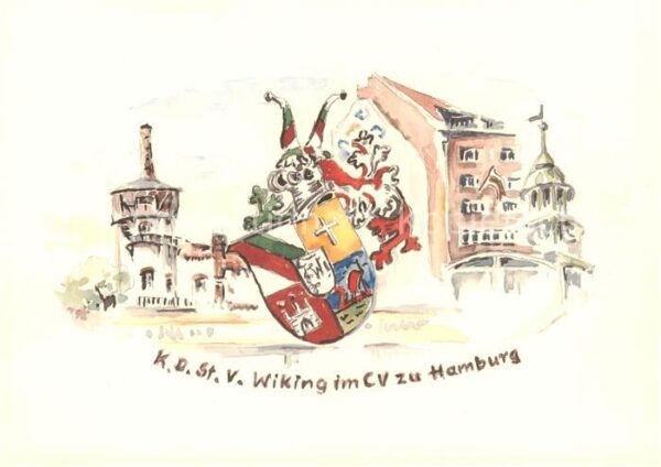 Hamburg KD St V Wiking im CV zu Hamburg Wappen