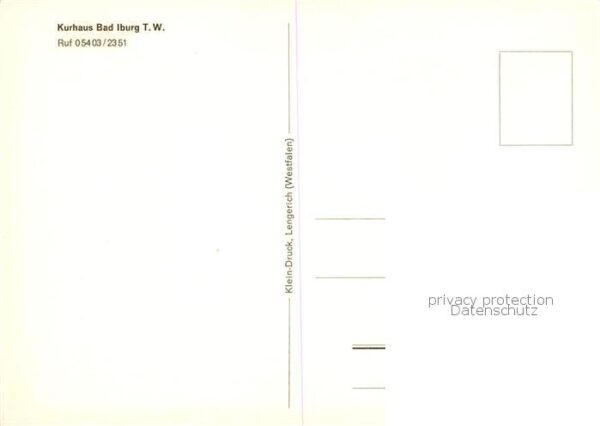 Bad Iburg Kurhaus Speisesaal – Bild 2