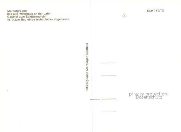 Marburg Lahn Altes Wirtshaus an der Lahn Gasthof zum Schuetzenpfuhl – Bild 2