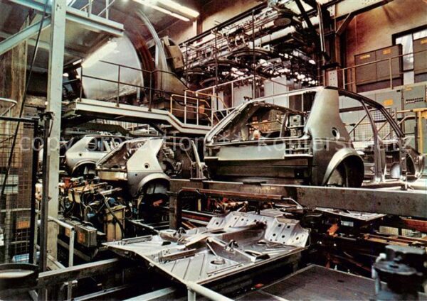 Wolfsburg VW Werk Karosserie Transferstrasse