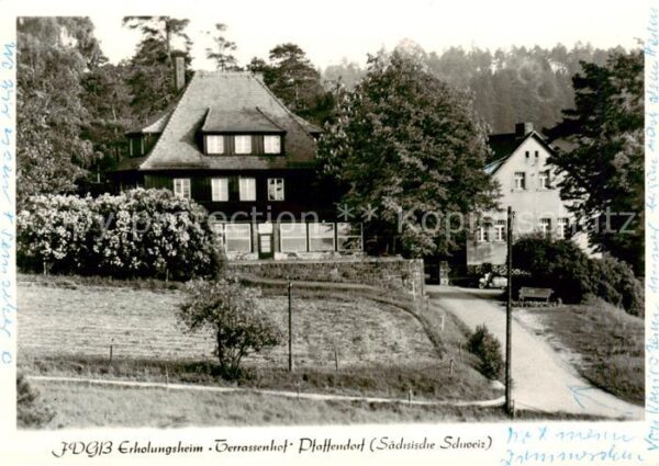 Pfaffendorf Koenigstein FDGB Erholungsheim Terrassenhof