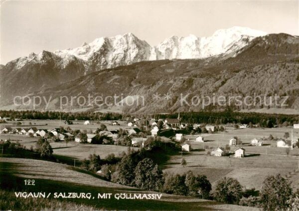 Vigaun Bad AT mit Goellmassiv