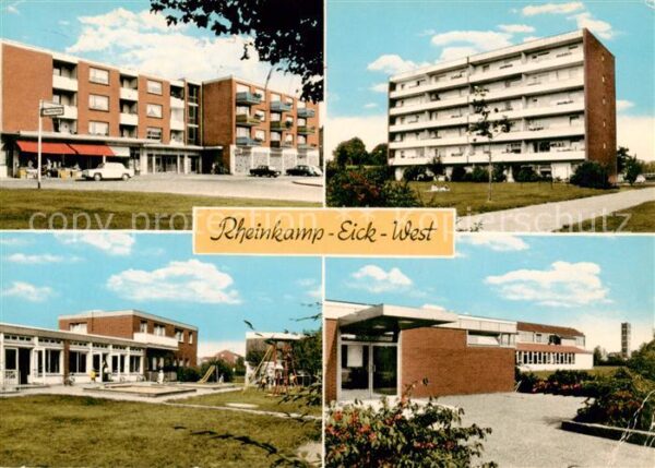 Rheinkamp Repelen Moers Moers Eick West Teilansichten