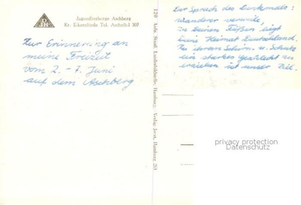 Aschberg Ascheffel Eckernfoerde Jugendherberge – Bild 2