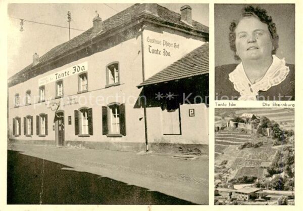 Ebernburg Bad Muenster am Stein-Ebernburg Gasthaus Pension Tante Ida Die Ebernbu