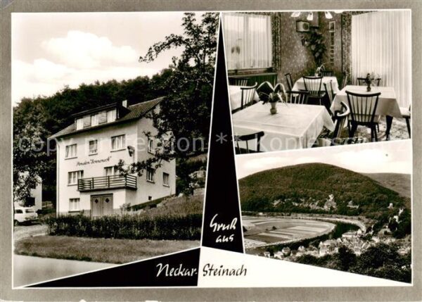 Neckar-Steinach Neckarsteinach Pension Sonneneck Gaststube Panorama