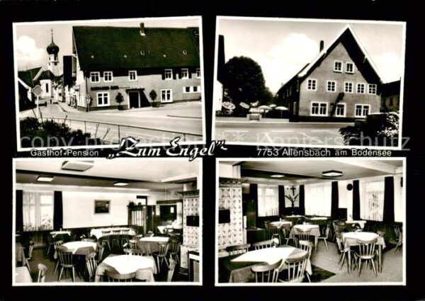 Allensbach Bodensee Gasthof Pension Zum Engel Gastraeume