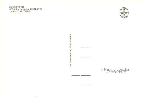 Bischofsgruen Haus Pedall – Bild 2