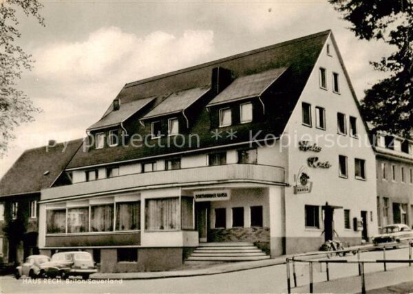 Brilon Haus Rech Restaurant Cafe