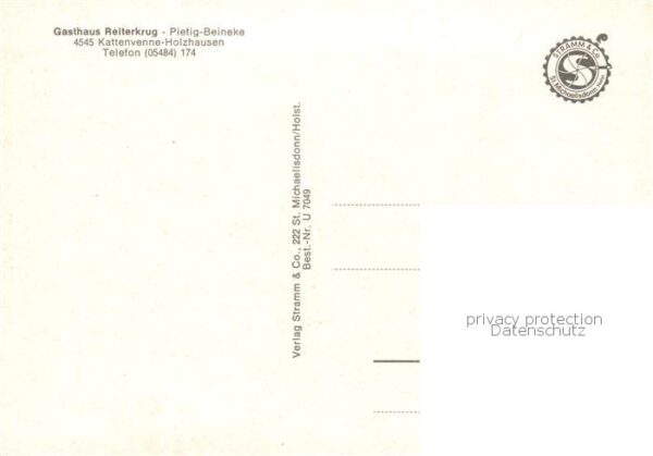 Kattenvenne Gasthaus Reiterkrug Seepartie Gedenkstaette – Bild 2